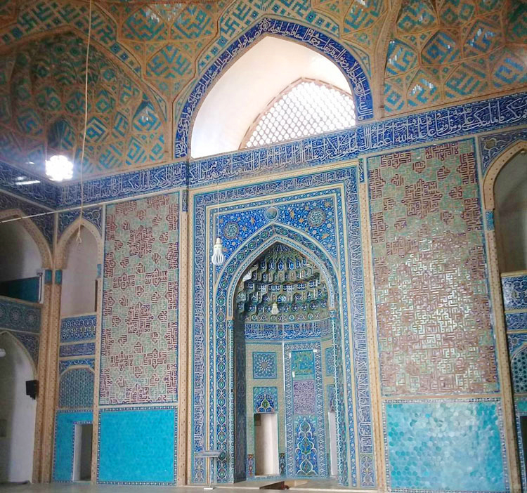 محراب مسجد جامع یزد