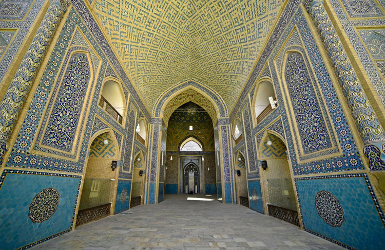 کاشی کاری های مسجد جامع یزد