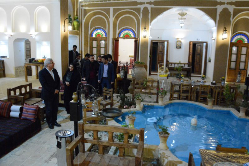 افتتاح اقامتگاه بوم‌گردی شش بادگیری در یزد با حضور معاون میراث فرهنگی کشور
