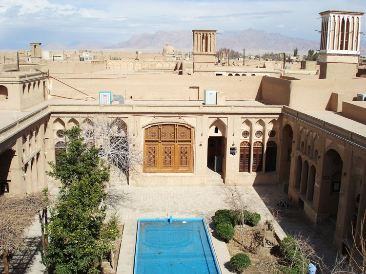 معماری خانه های سنتی یزد