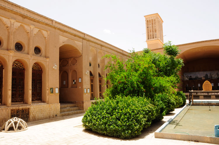 معماری خانه های سنتی یزد