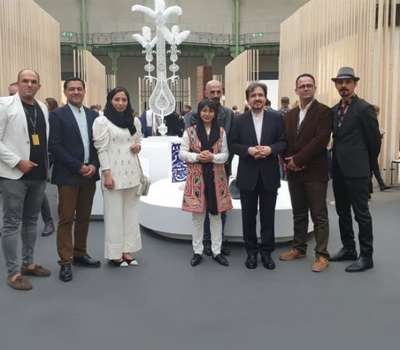 هنرمندان ایرانی در نمایشگاه فرانسه