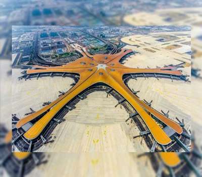 افتتاح فرودگاه جدید پکن